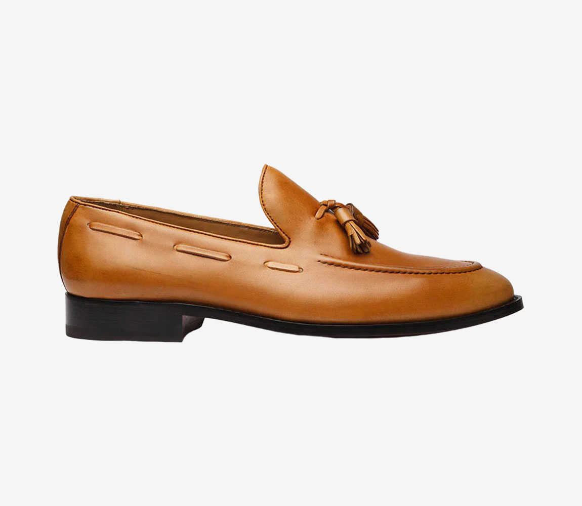 Tan Suede Modern Cuban Heel Boots With Metal Toe