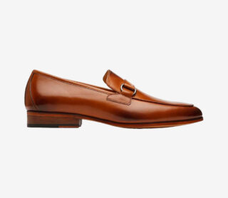 Apron Loafer With Trims - Tan, Loafer Shoes